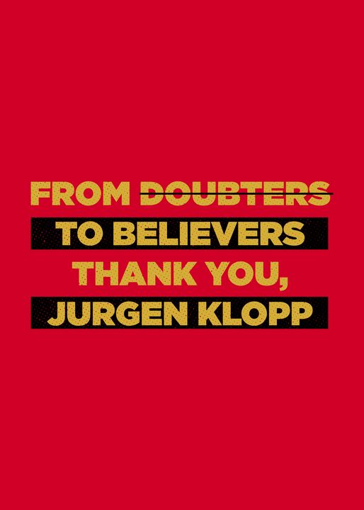 Doubters To Believers Klopp - Viper Visuals