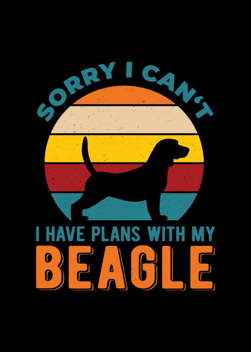 Beagle Funny - Viper Visuals - Drawings & Illustration, Animals