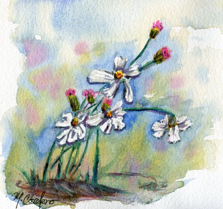 Wild Flowers - M. Cordero Watercolor Studio