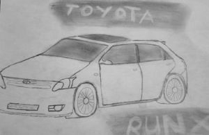 Toyota Runx - Drawings