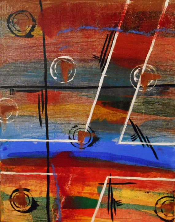 Across the Miles II - Memphis Original Art