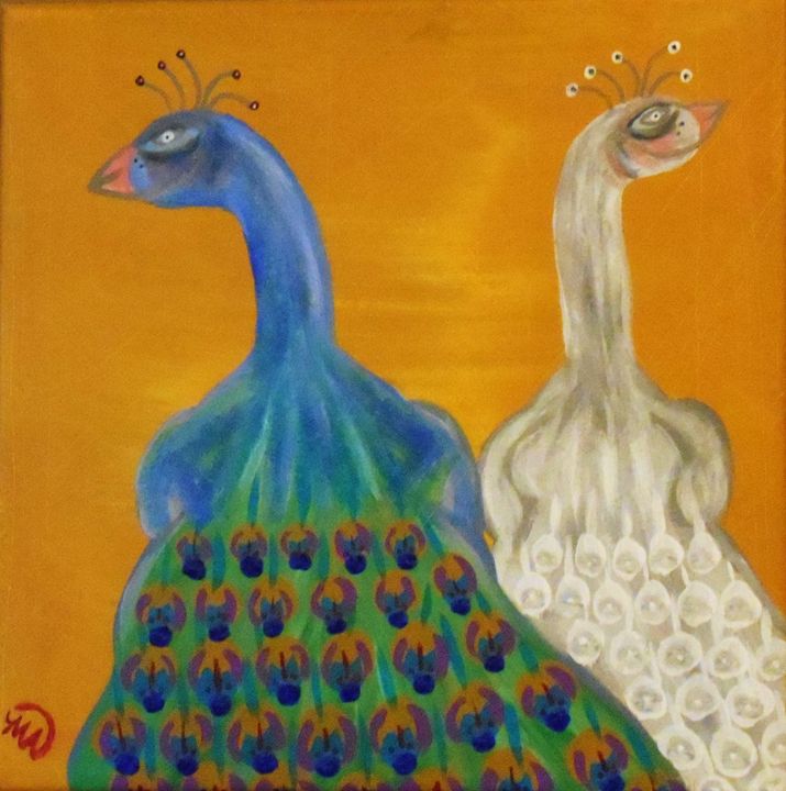 Mr and Mrs - Memphis Original Art