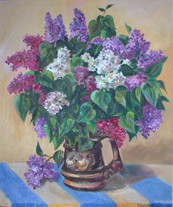 Lilac in the Vase - irena lukjanska