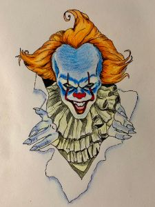 IT 2017 BY KYLEPOTTSART - KylePottsArt - Drawings & Illustration,  Entertainment, Movies, Horror Movies - ArtPal