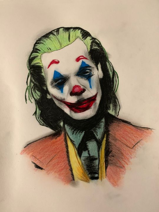 Joker Drawing Joaquin Phoenix FINE ART PRINT - Etsy