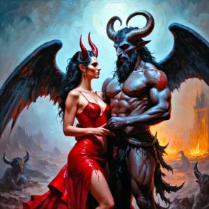 Lilith and Baphomet