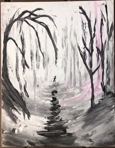 絵画　Lonely ボクらのアート / Sketch for the Painting Lonely Horse (1936