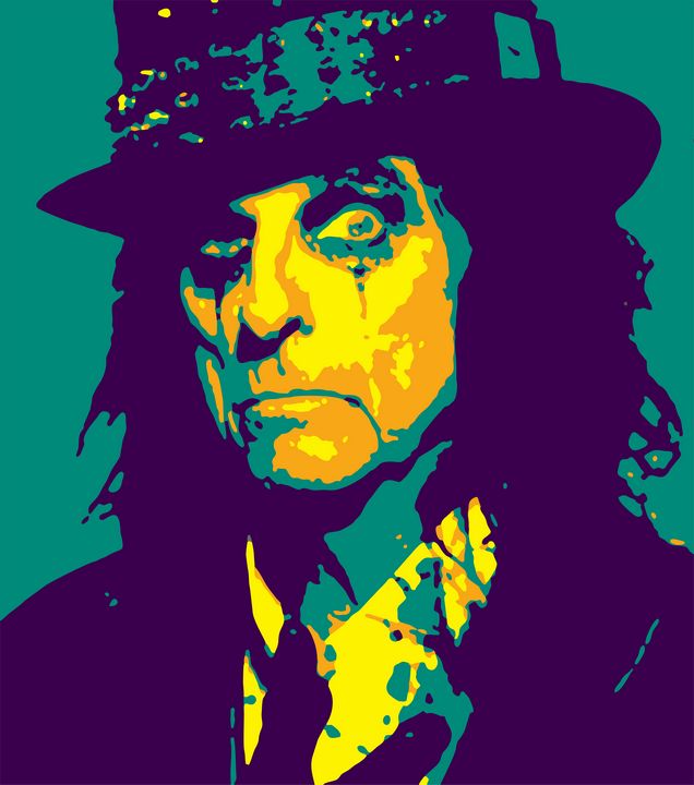 Alice Cooper v3 - Taurungka - Digital Art & AI, People