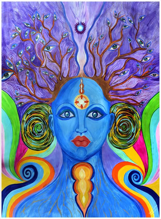 Pineal Consciousness - Sheuli Sarkar's Creative Art - Paintings ...