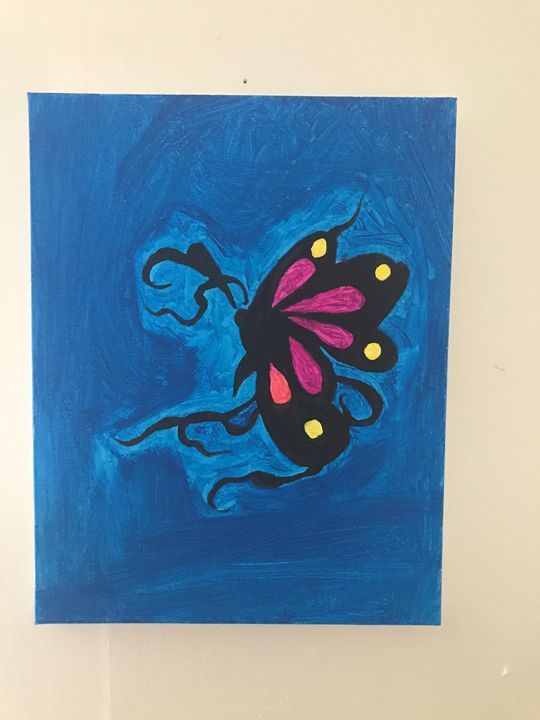 Butterfly - Clown the Artist - Paintings & Prints, Animals, Birds