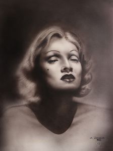 Marlene Dietrich Portrait