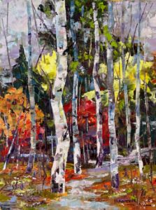 Oil Painting Aspen Fall - YAK Paintings - Paintings & Prints ...