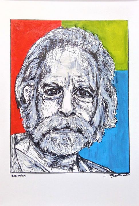 Factory Bob Weir - Fine Art Print