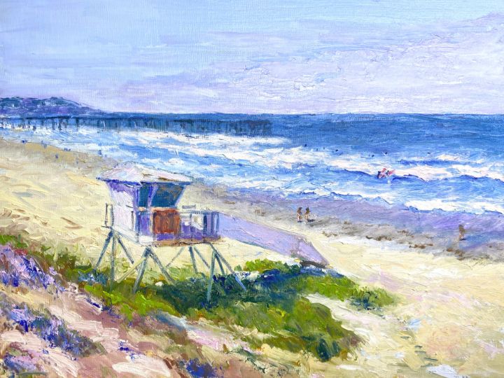 Pacific Beach San Diego View - NicksSanDiegoArt - Paintings Pacific Beach San Diego View - NicksSanDiegoArt - Paintings