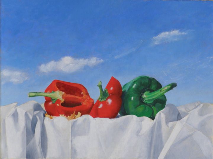 "Still life with pepper" - J.Krzysikart