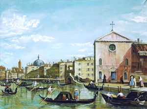 Copy of Canaletto school painter