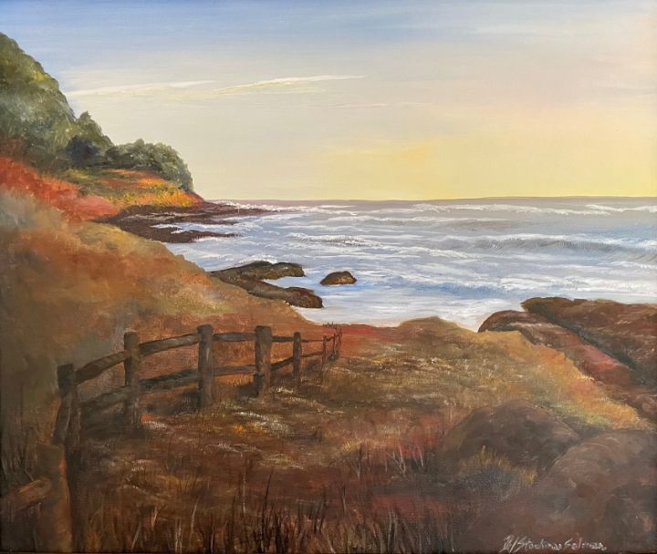 Fall at the Coast - Brenda's Art Gallery - Paintings & Prints ...