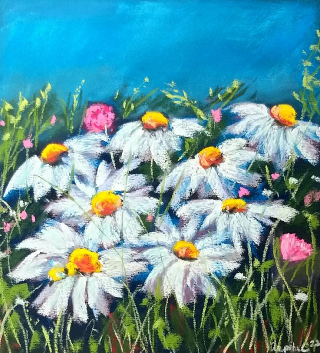 Wild Daisies and Asters - Arpita Chatterjee