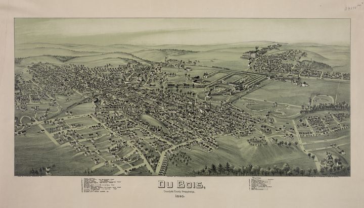 DuBois, Pennsylvania (1895) - Yvonne - Drawings & Illustration, Places ...