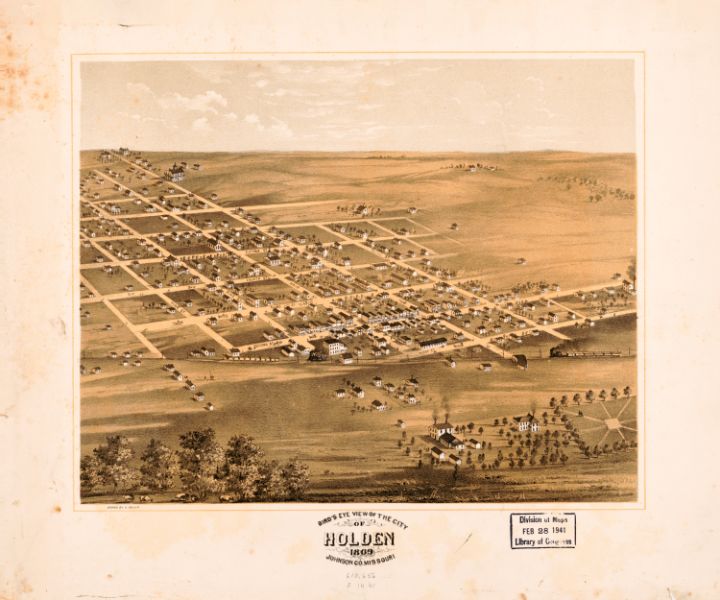 City of Holden, Missouri (1869) - Yvonne - Drawings & Illustration ...