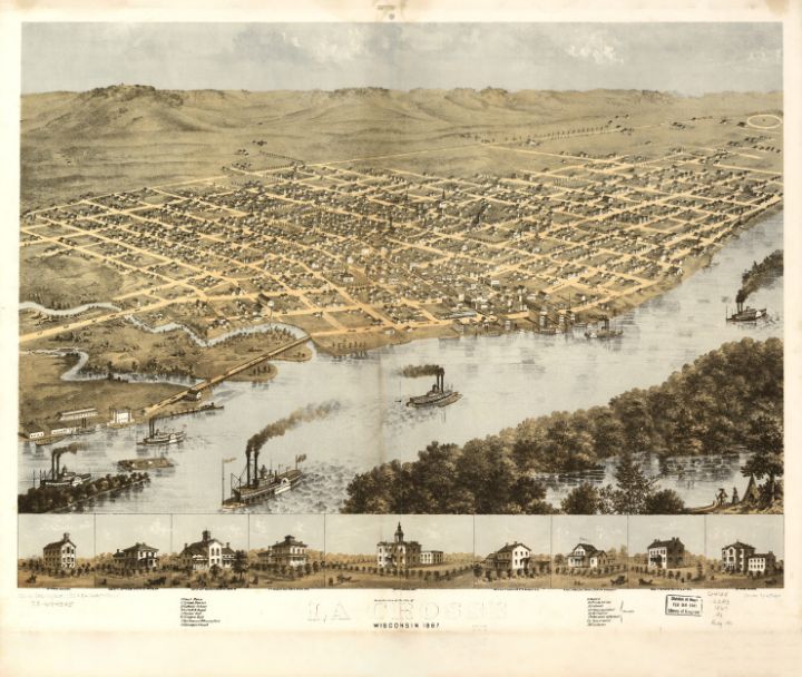 La Crosse, Wisconsin (1867) - Yvonne