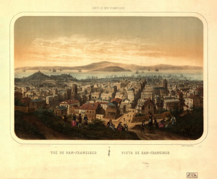 San Francisco, California (1860) - Yvonne - Drawings & Illustration ...