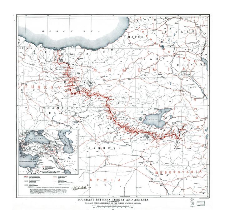 Turkey & Armenia Boundaries (1920) - Yvonne - Drawings & Illustration ...