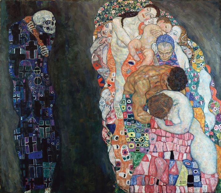 Death and Life by Gustav Klimt 1915 - Yvonne