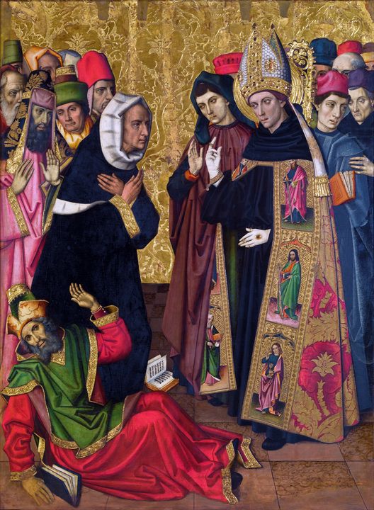 Saint Augustine Disputing Heretics - Yvonne