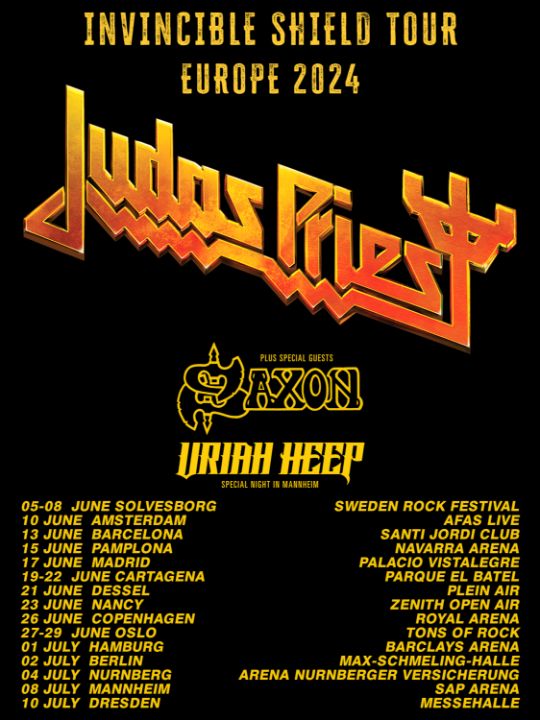 Judas Priest Invincible Shield Tour4 - Yusuf S - Digital Art Judas Priest Invincible Shield Tour4 - Yusuf S - Digital Art