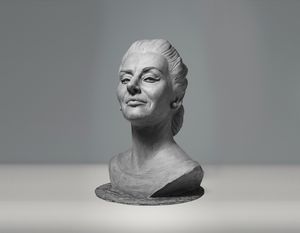 Maria Callas sculpture