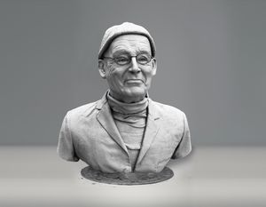 Michel Tournier sculpture