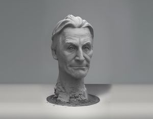 Charlie Watts sculpture