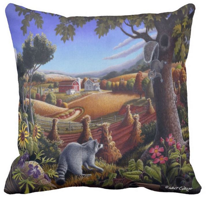 Farm best sale throw pillows