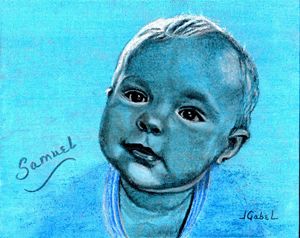 Samuel Blue Boy - lgabel - the art of encouragement