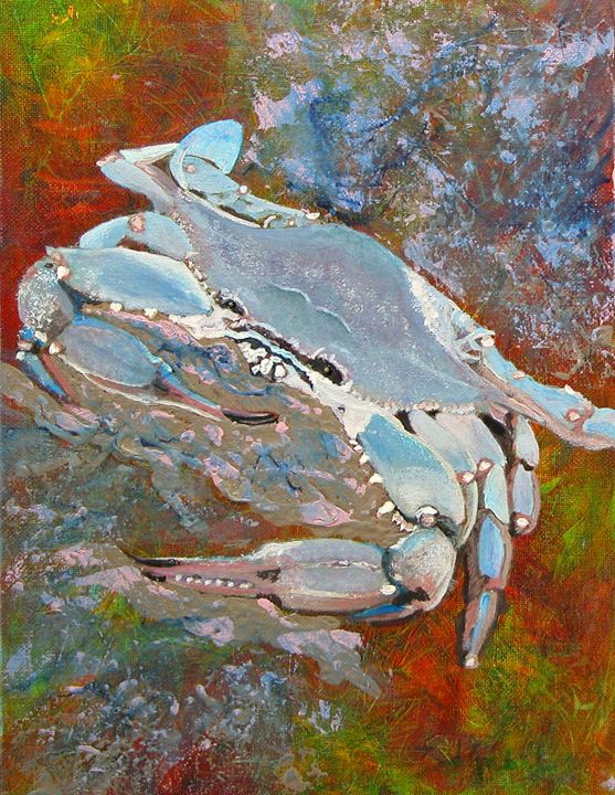 Lobster Buoys - Stream to Sea Gallery - Paintings & Prints, Animals, Birds,  & Fish, Aquatic Life, Crustaceans, Lobster - ArtPal