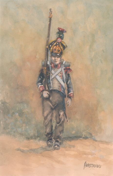 French Line Infantry 1815 - Sotiris Anastasiou
