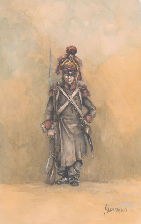 French Line Infantry 1815 - Sotiris Anastasiou