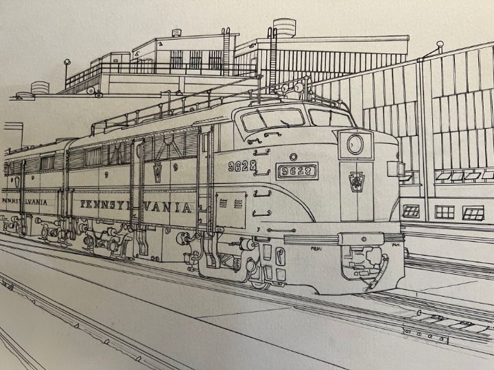 Prr Drawing PRR FA’s - Robert S Yurvati - Drawings & Illustration, Vehicles ...