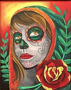 Day of the Dead 2 - Flatliner Ink and Oil