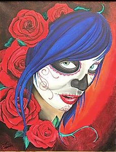Day of the Dead 3 - Flatliner Ink and Oil