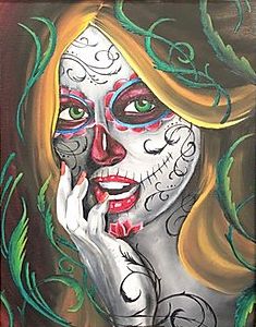 Day of the Dead 4 - Flatliner Ink and Oil