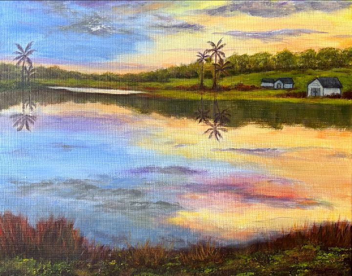 Lake Okeechobee - Gailesculpture.com - Paintings & Prints, Landscapes ...