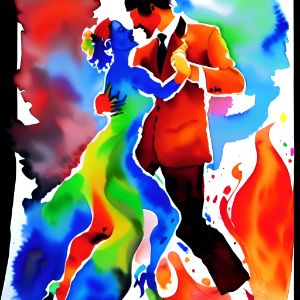 Dancing in Flames #6 - ElusiveArt