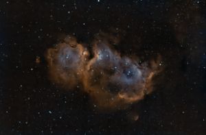 Soul Nebula (Hubble Pallete) - Outten Astrophotography