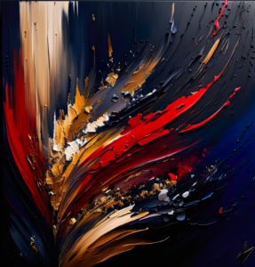 abstract art modern color