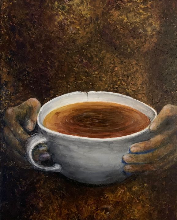 A Cup of Tea - Lem Fine Art