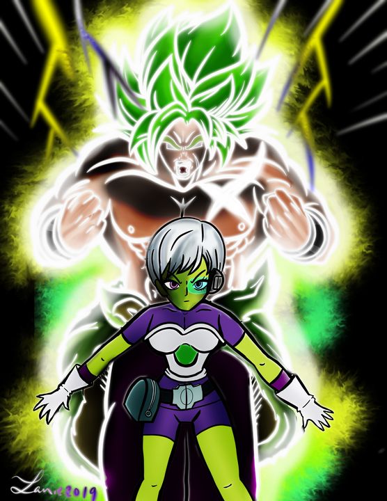 Broly and cheelai - Mother Nerd - Digital Art & AI, Entertainment ...