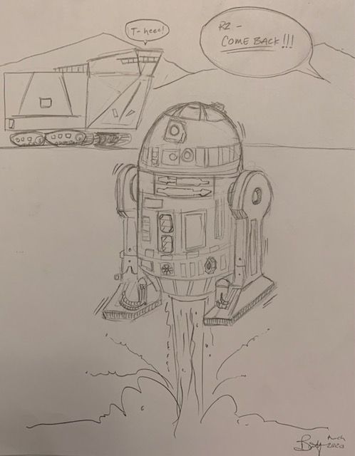 R2D2 - Carl Beatty Art Gallery