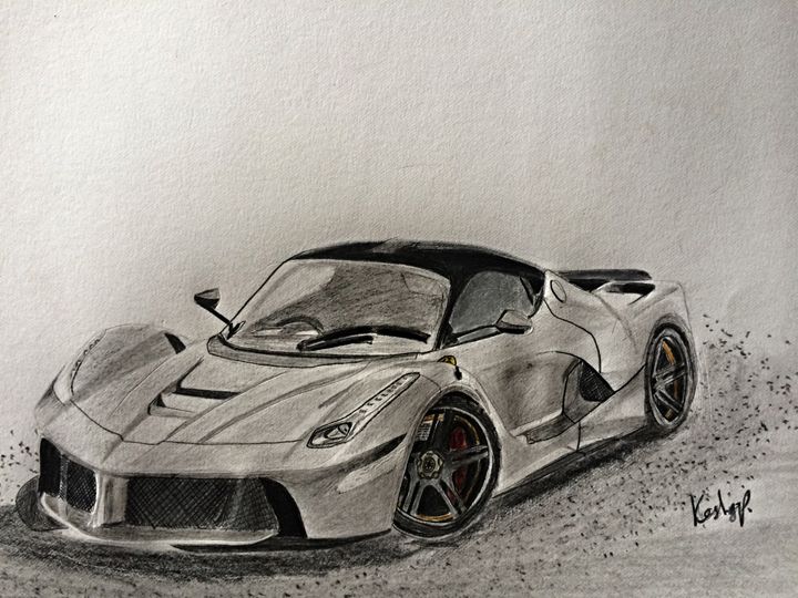 Ferrari Laferrari Kashyap Drawings Illustration Vehicles Ferrari Laferrari Kashyap Drawings Illustration Vehicles